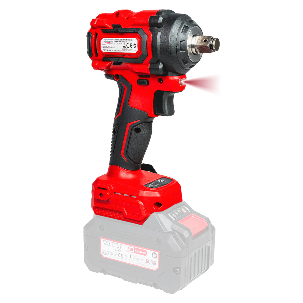 Raider R20 Masina insurubat cu impact 20V 1/2" 400Nm SOLO RDP-BCBIW20