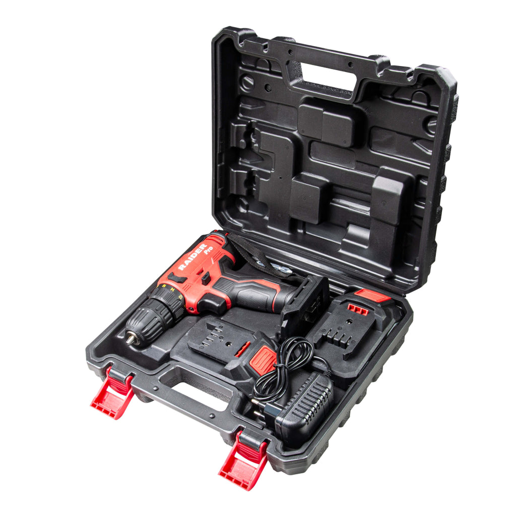 Raider R20 Masina de gaurit si insurubat 20V 2x2Ah 44Nm RDP-SPCD20