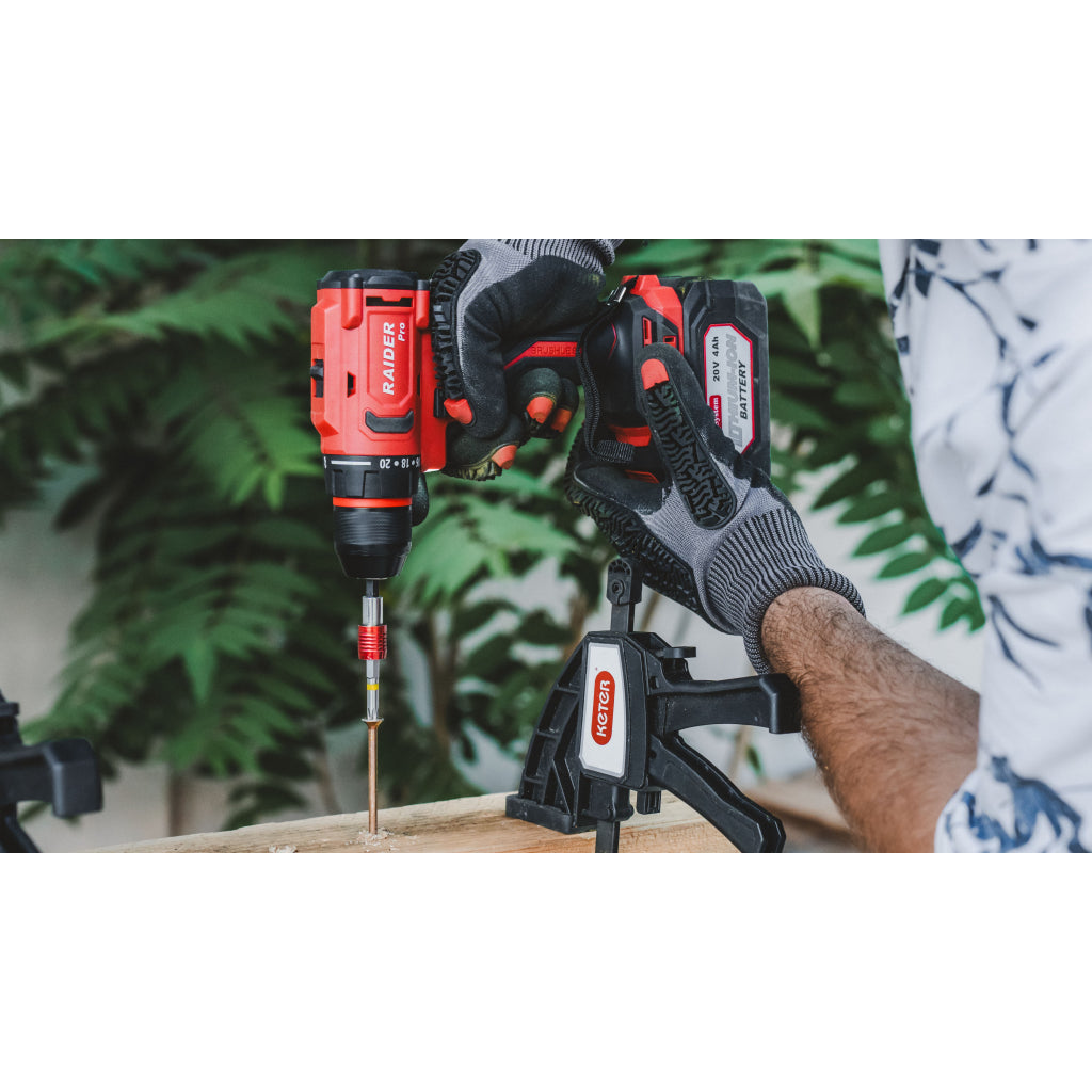 Raider R20 Masina de gaurit cu percutie 20V SOLO 50Nm RDP-PBCDI20