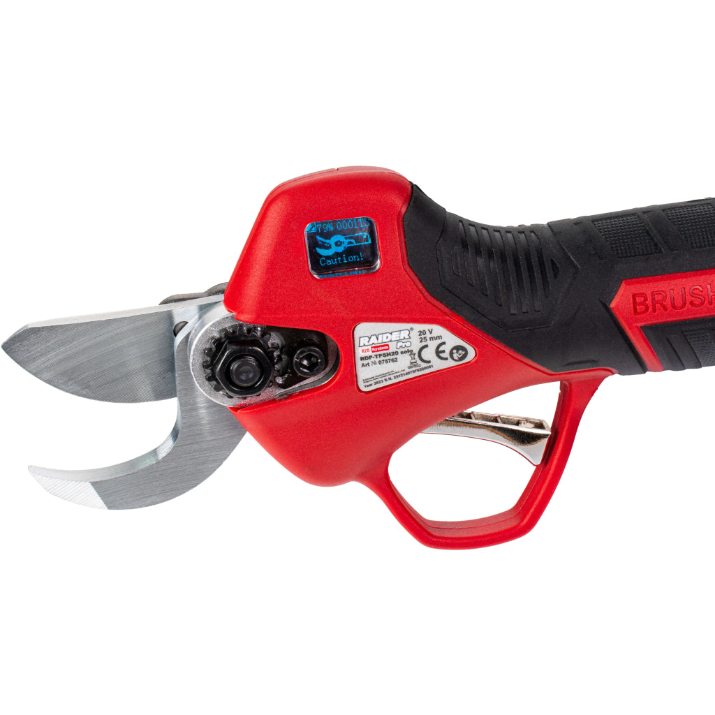 Raider R20 Foarfeca de gradina 20V 25mm LCD SOLO RDP-TPSH20