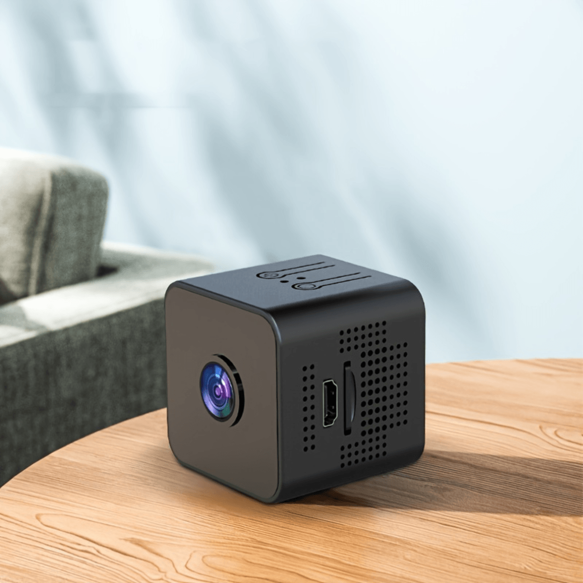 Mini Camera Ascunsa, Wi-Fi, Prindere magnetica, Suport rotativ 360°, Monitorizare video in timp real, Night Vision, Detectare miscare, X1, easyCTRL®