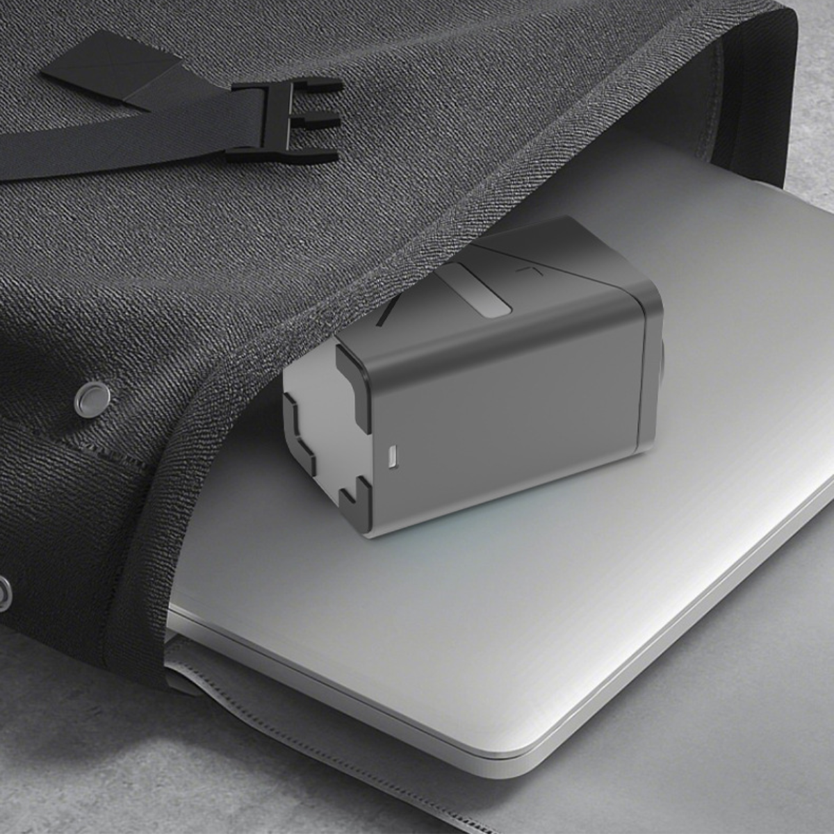 Behúzható vezeték nélküli töltő, 45°-ban elforgatható, 3 az 1-ben töltőállomás, Magsafe, kompatibilis a következőkkel: iPhone, Samsung, Huawei, Xiaomi, Apple Watch, AirPods, USB-C, mágneses, szürke, easyCTRL®