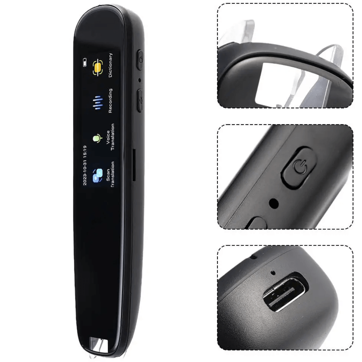 Traducator Inteligent, Traducere vocala, Scanare OCR, Reportofon, Dictionar, Ecran Tactil, 112 Limbi, easyCTRL