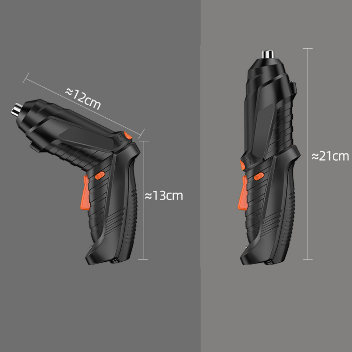 Surubelnita Electrica fara fir, Cutie cu 47 accesorii, Acumulator 3.6V 1800mAh, 250 RPM, Cuplu 3 Nm, Iluminare LED