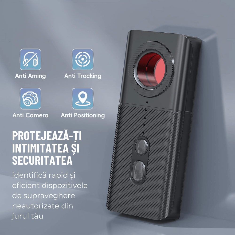 detector camere spion detector camere ascunse detector microfoane scanare infrarosu semnale wifi spion