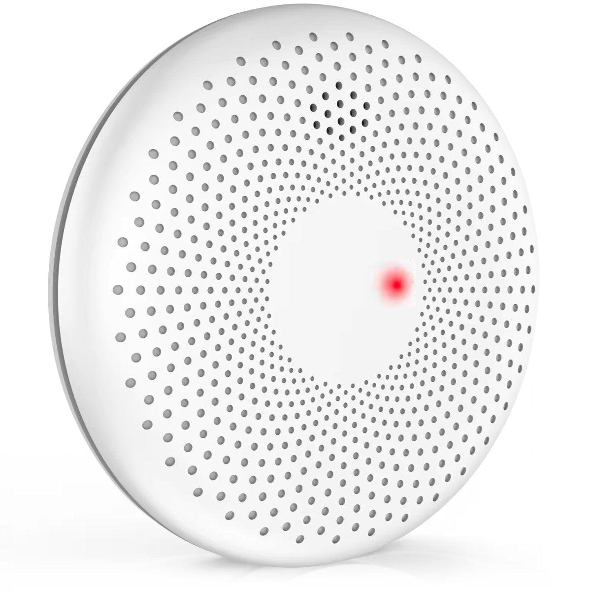 Detector inteligent 2 in 1 de fum si monoxid de carbon, WiFI, Smart Life Tuya avertizare sonora baterie 10 ani 85dB easyCTRL