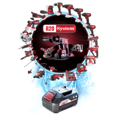 R20 Acumulator Li-ion 20V 2Ah compatibil cu intreaga gama Raider R20