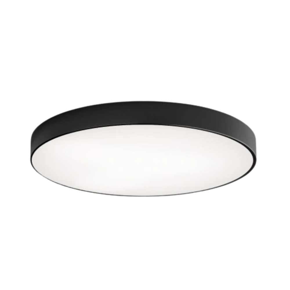 Plafoniera LED Rotunda Vesna, 90W, 4000K, Ø780mm, Negru, IP20