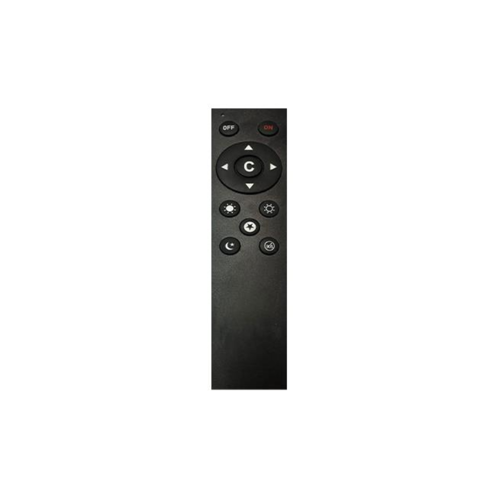 Plafoniera LED CCT cu Telecomanda, 54W, Dimabila, Negru/Lemn