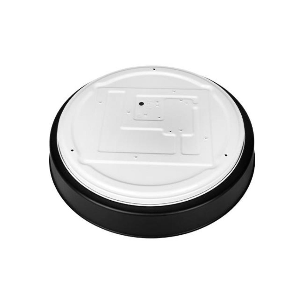 Plafoniera LED CCT cu Telecomanda, 54W, Dimabila, Negru/Lemn