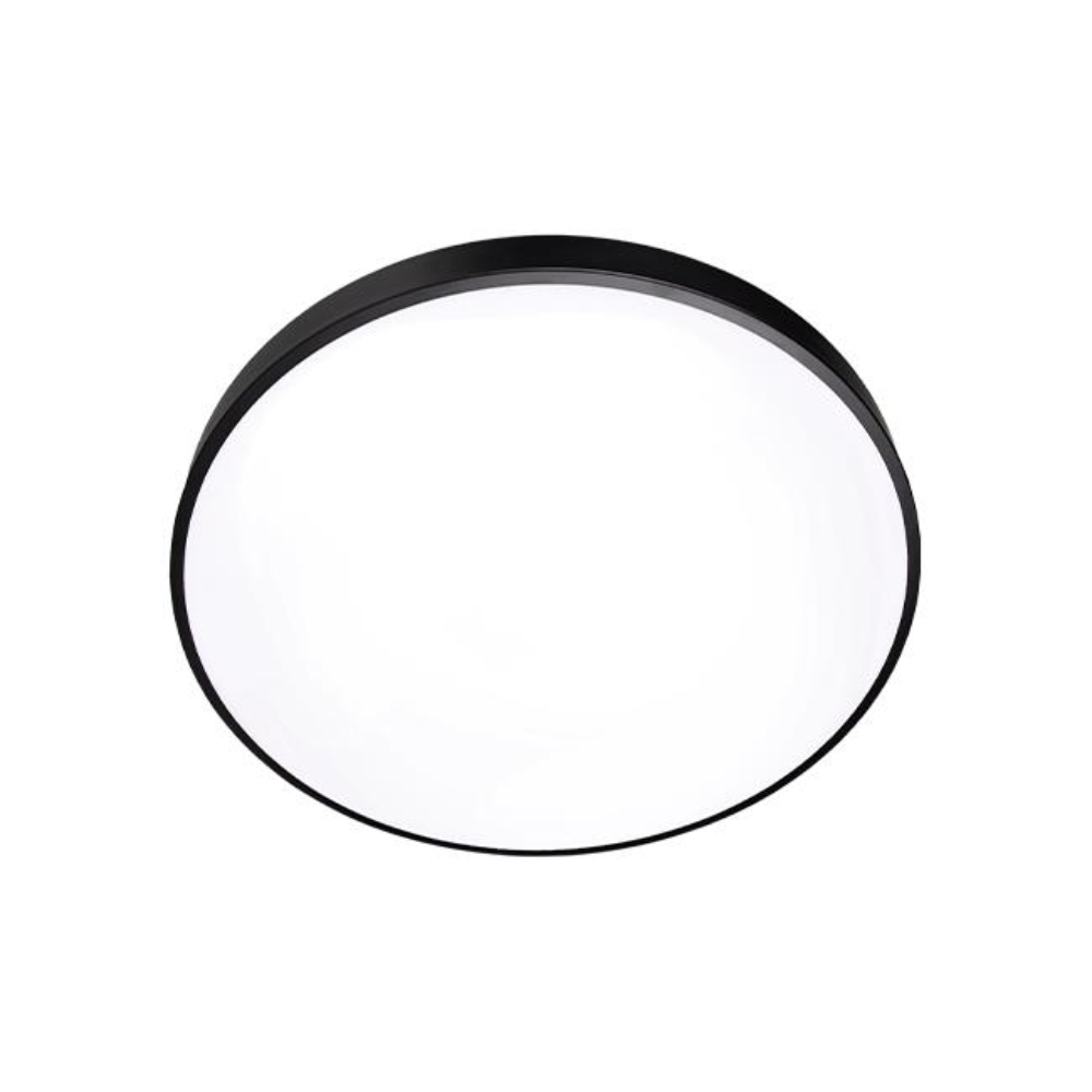 Plafoniera LED Rotunda Vesna, 90W, 4000K, Ø780mm, Negru, IP20