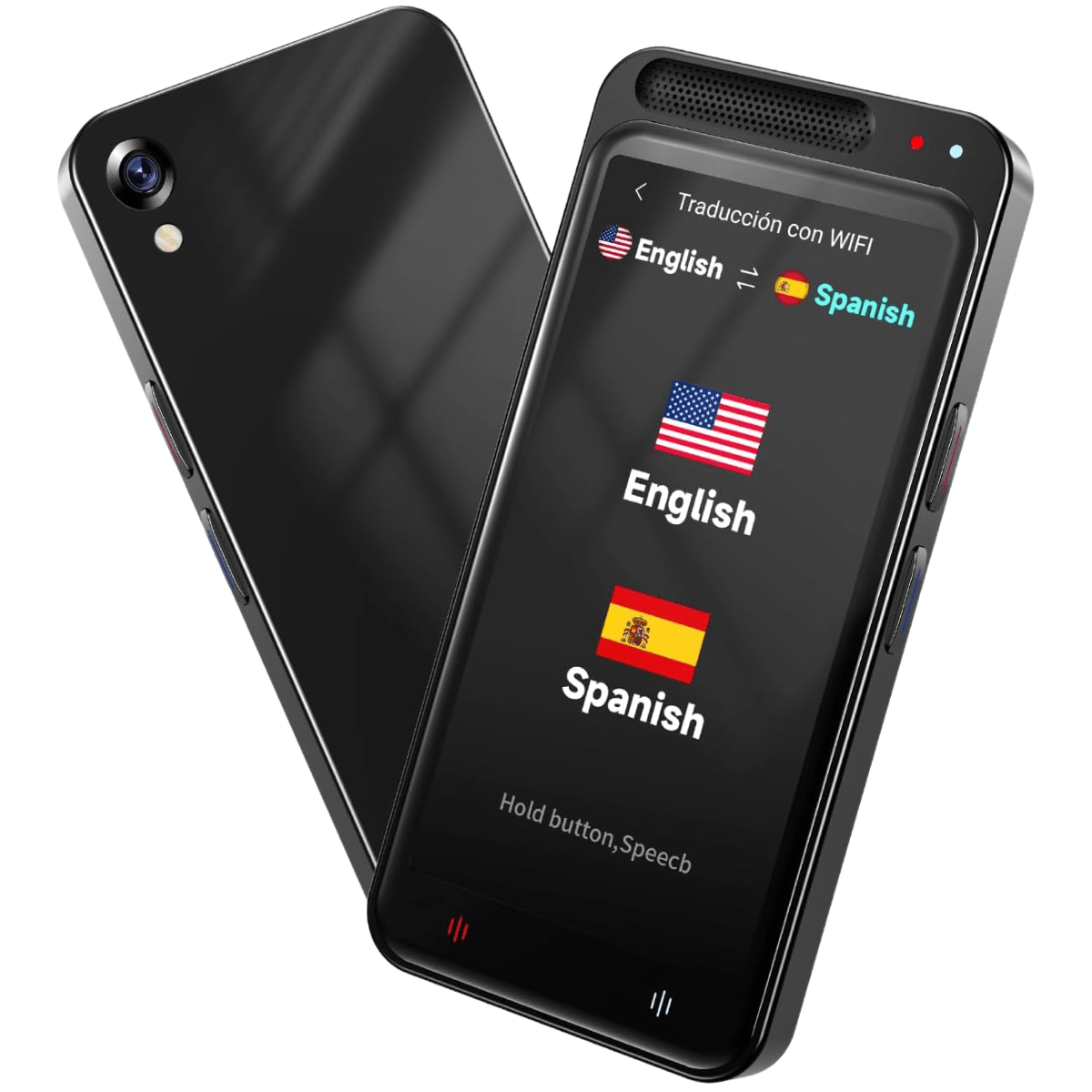 Traducator Inteligent M3 Pro, Asistent AI, Bluetooth, 139+ Limbi, Traducere Vocala, Traducere Foto, Traducere Inregistrari, Ecran tactil 4.1 inch, Schimb Valutar, 8GB, easyCTRL®smarrt.rotraducatoreasyCTRL