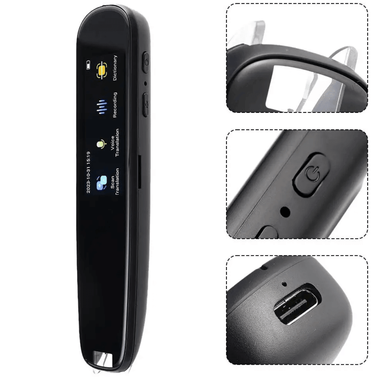 Traducator Inteligent, Traducere vocala, Scanare OCR, Reportofon, Dictionar, Ecran Tactil, 112 Limbi, easyCTRLsmarrt.rotraducatoreasyCTRL