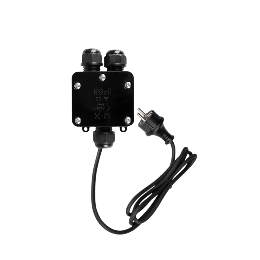 Trepied dublu cu 2 reflectoare LED Napoli , 2x 200W, cablu cu stecher si mufa IP68 incluse