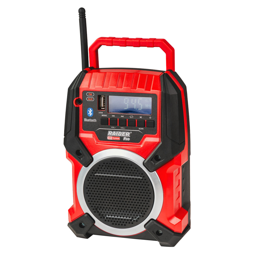 Raider R20 Radio cu Bluetooth si USB 20V 20W SOLO RDP-PRS20