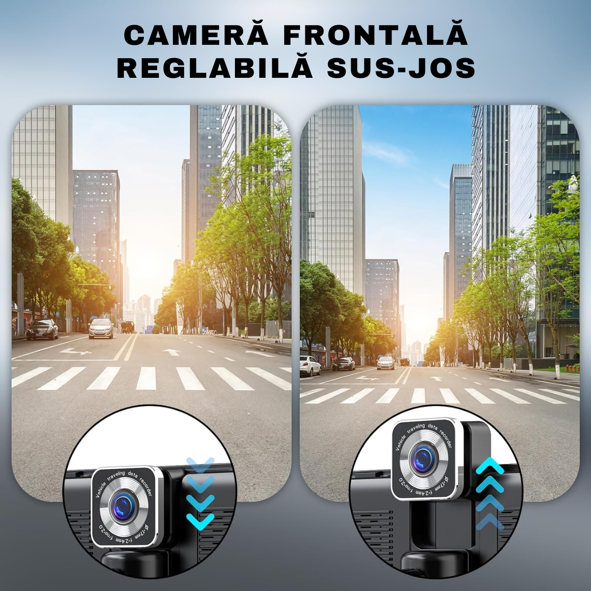 Navigatie Auto Android / Apple CarPlay, Multimedia, Universala, Camera Frontala Reglabila 4K, Ecran Tactil 10.26", Camera Marsarier, Mirrorcast, BT, FM, AUX, Split-Screen, easyCTRL®