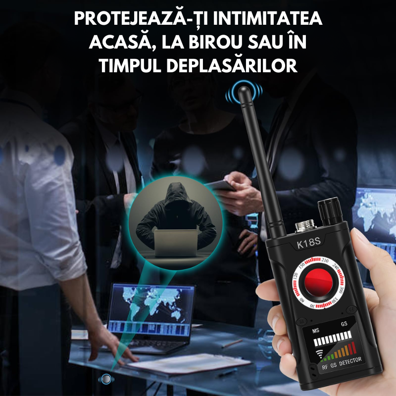 Detector Camere ascunse, Microfoane, GPS Tracker, Reportofoane, easyCTRL®
