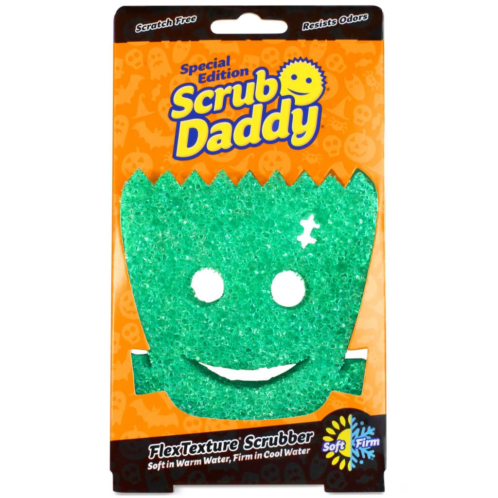 Burete Scrub Daddy Scrub Mommy Cat, cu Suprafata Dubla, De Curatat Fara  Zgarieturi, 10 x 10 cm 