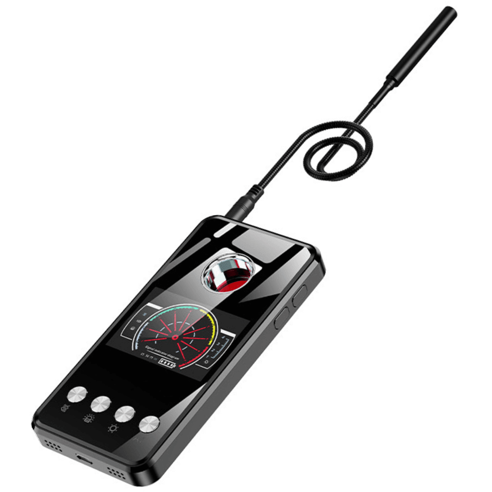 Detector cu Inteligenta Artificiala pentru Aparate de Spionaj, T2, Camere ascunse, Microfoane spion, GPS Tracker, Reportofoane, easyCTRL®smarrt.rodetector camere AIsmarrt.ro