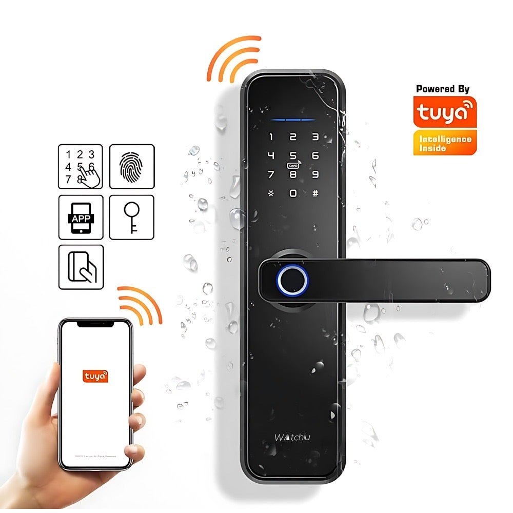 Incuietoare Inteligenta wireless, Yala cu Aplicatie Tuya, , Control de la Distanta, WiFi, easyCTRL