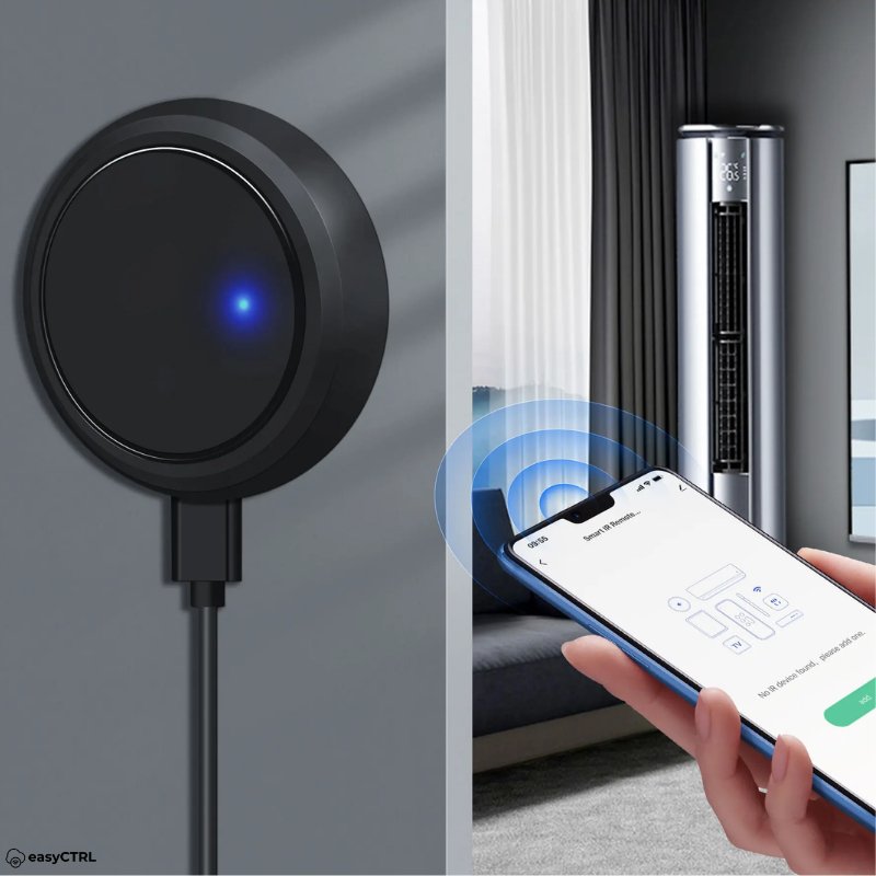 Telecomanda Inteligenta Universala Infrarosu IR, WiFi, Smart Life / Tuya APP, Control vocal, easyCTRL®smarrt.ro