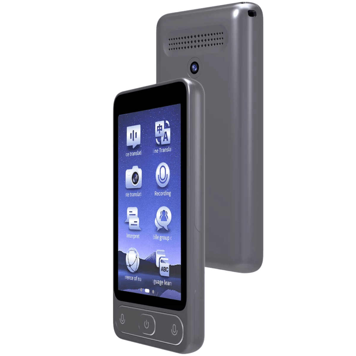 Traducator M3 cu Inteligenta Artificiala (AI), Ecran tactil 3.97 inch, Traducere vocala, Reportofon, Dictionar, 138 Limbi, easyCTRL®smarrt.rotraducatoreasyCTRL